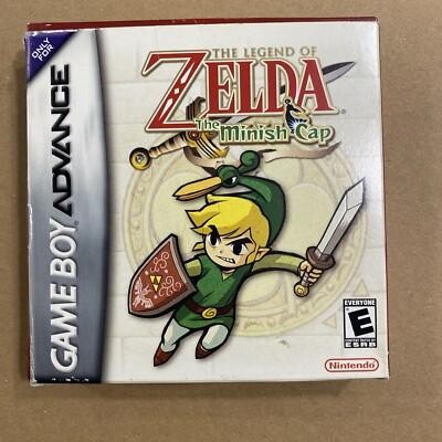 Zelda - the Minish Cap box art