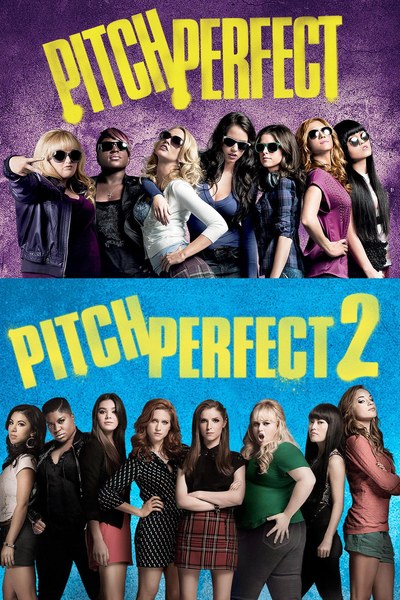 Pitch Perfect 1 and 2 (2012 and 2015) poster
