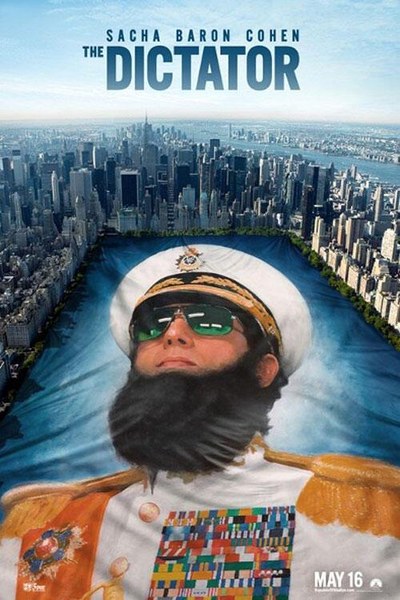 The Dictator (2012) poster