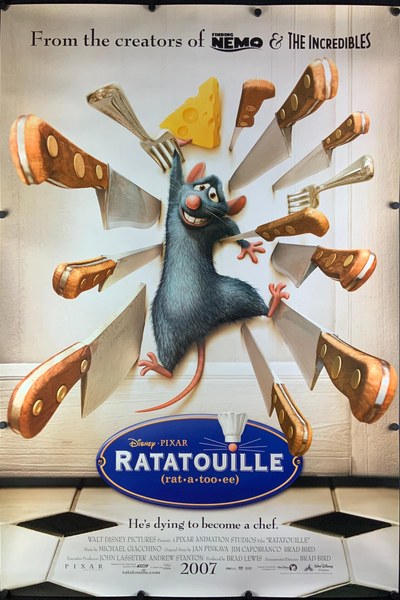 Ratatouille (2007) poster