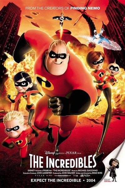 The Incredibles (2004) poster