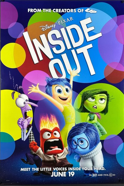 Inside Out (2015) poster