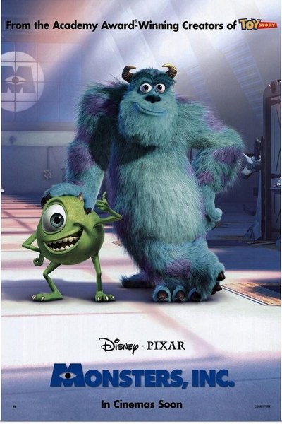 Monsters, Inc. (2001) poster