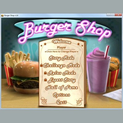 Burger Shop box art