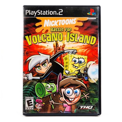 Nicktoons: Battle for Volcano Island box art