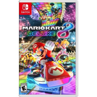 Mario Kart Deluxe 8 box art